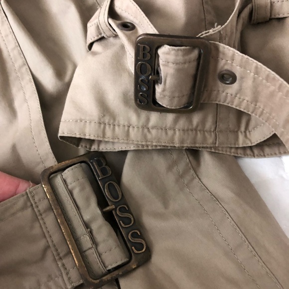 Vintage Hugo Boss Trench Coat - Picture 4 of 6